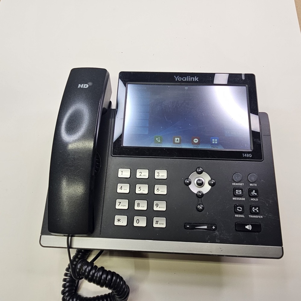 Yealink SIP-T48G Gigabit IP Phone - Black
